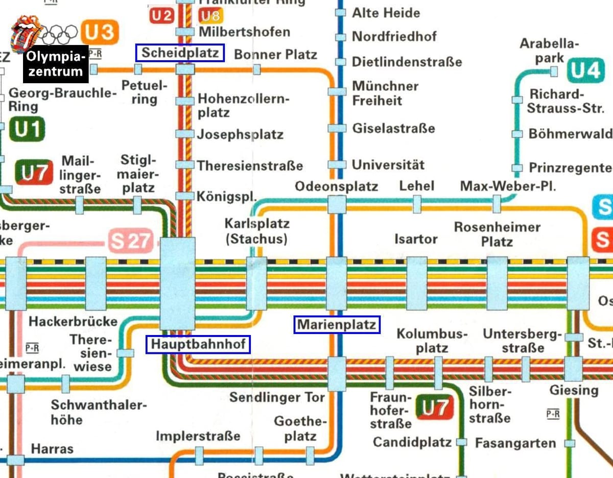 Kartta münchen hauptbahnhof