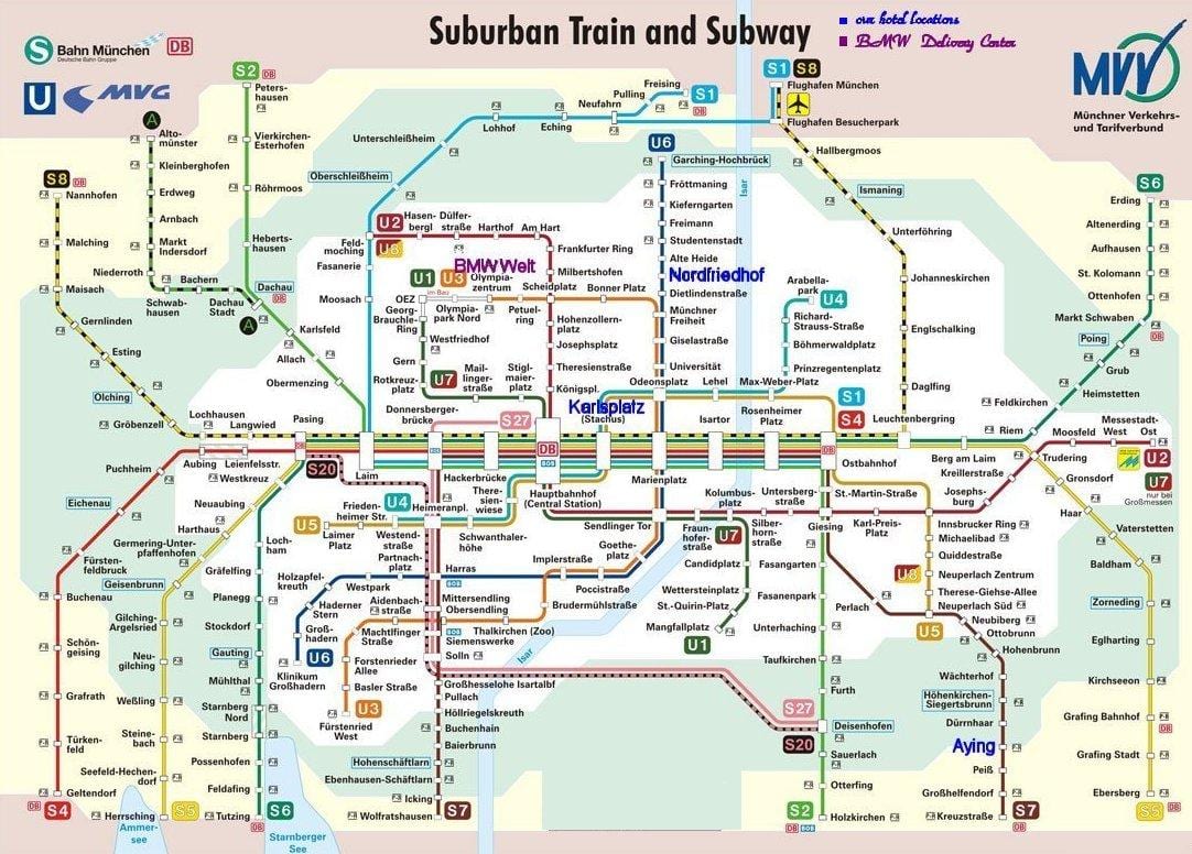 münchen s bahn kartta