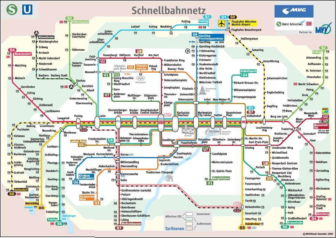 metro kartta munchen