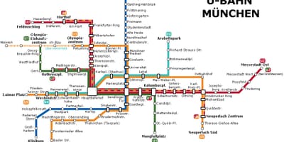 Ubahn kartta münchen